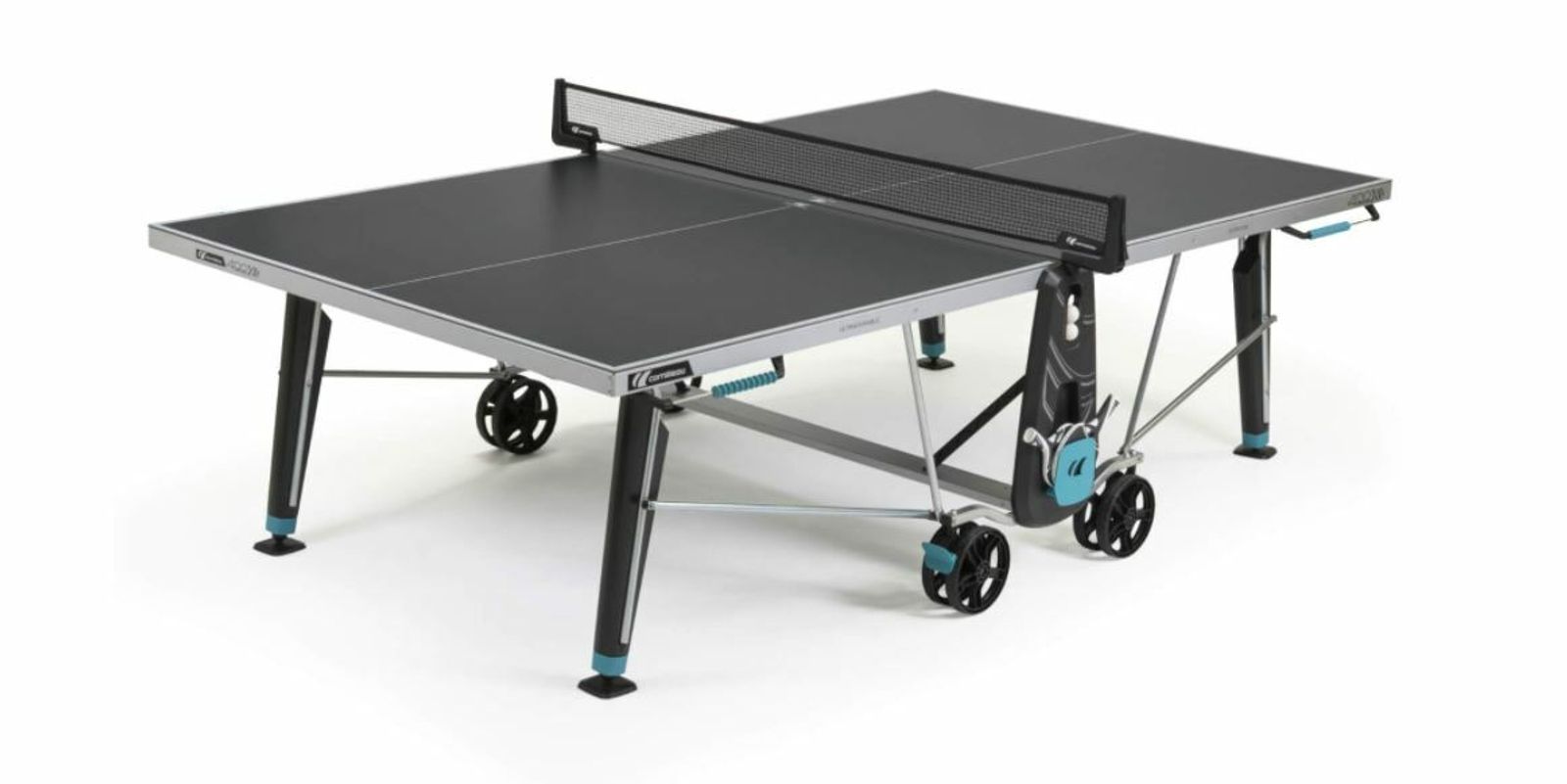Теннисный стол Cornilleau всепогодный 400X Outdoor grey 5 mm фото №1