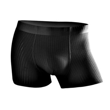 Мужские трусы боксеры черные ROMEO ROSSI 6093-2