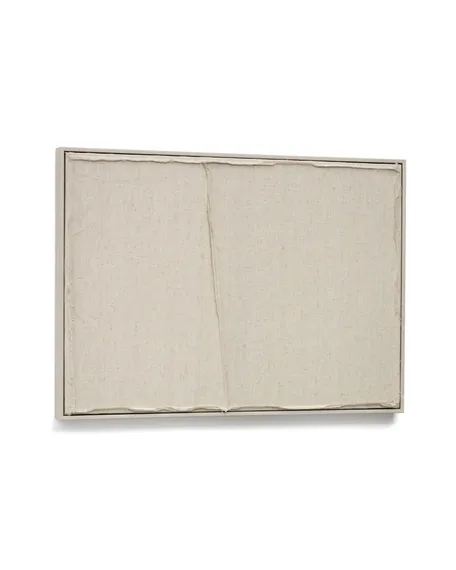 Maha Картина Белая с горизонтальной линией 52 х 72 см