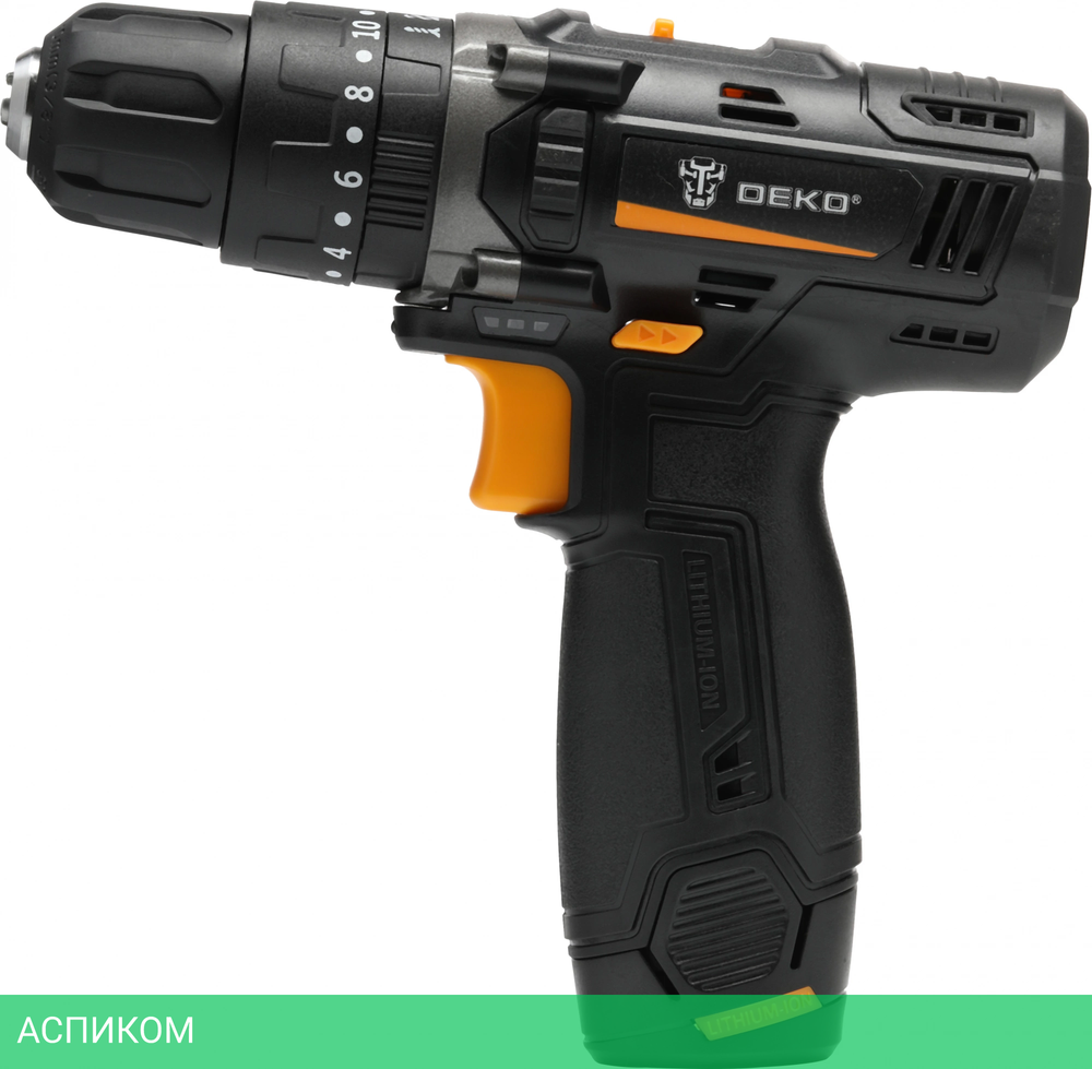 Дрель-шуруповерт Deko GCD12DU (063-4039)