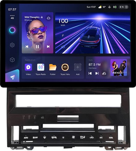 Магнитола для Toyota Avalon 5 2018-2022 (большая рамка) - Teyes CC3-2K монитор 13" 2K QLED на Android 10, ТОП процессор, 4G SIM-слот, CarPlay