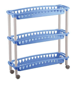 Этажерка узкая "Джулия" 3 полки