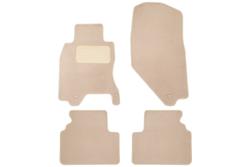 Коврики в салон для INFINITI G 2006-2013, седан, 4 шт. (текстиль, бежевые) KLEVER04761322112KH