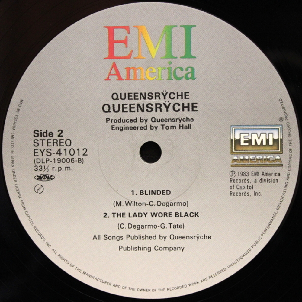 Queensryche / Queensryche (12" Vinyl EP)