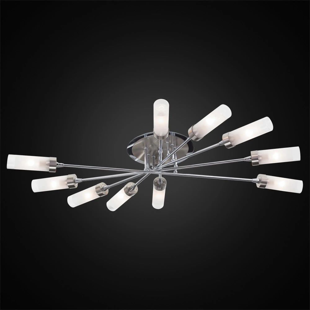 Citilux Хеликс CL109101 Люстра потолочная Матовый Хром