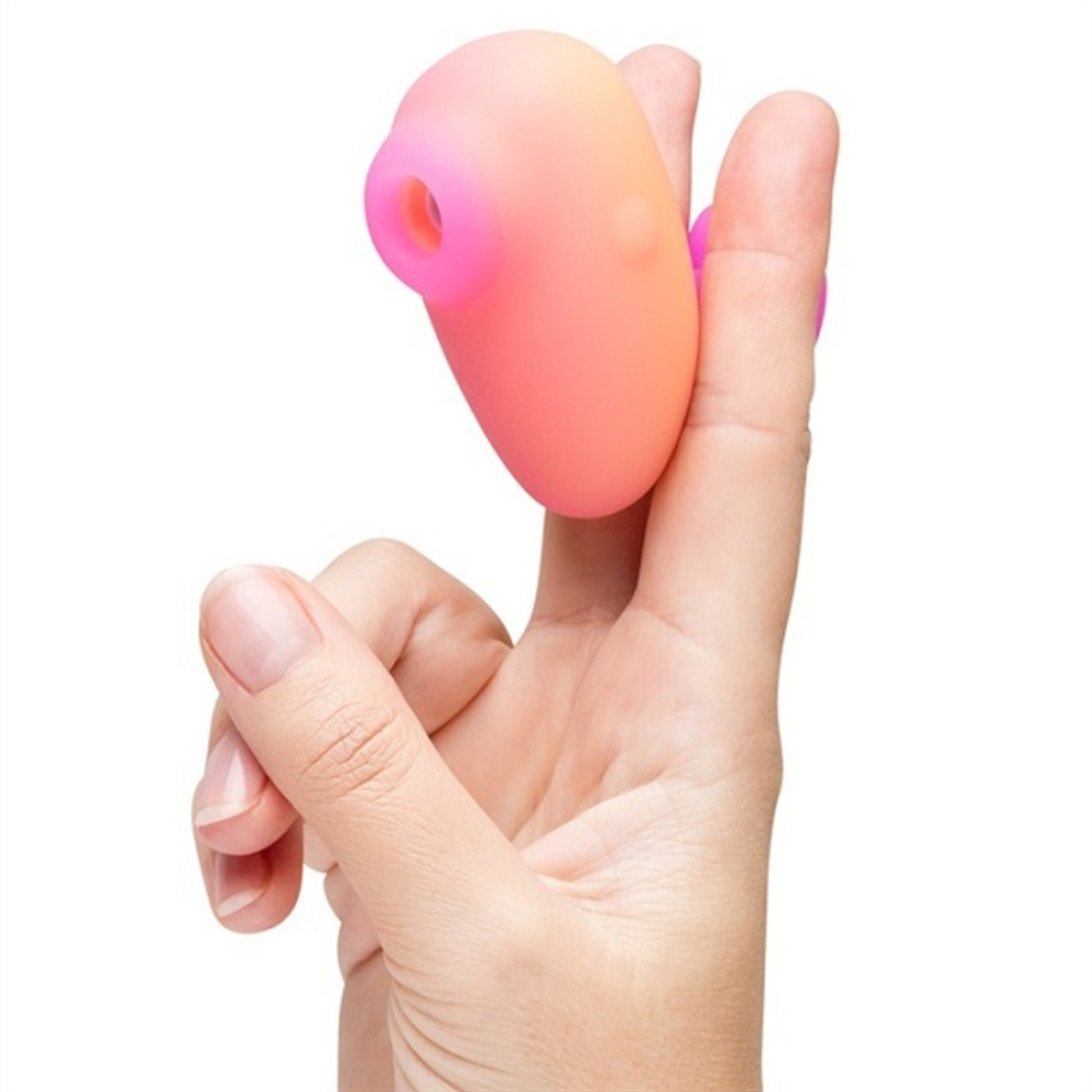 Бесконтактный клиторальный стимулятор 6,4см Romp Kiss Pink Lemonade RPKS1SGZ