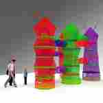 Верёвочный лабиринт «Калейдоскоп Башен»