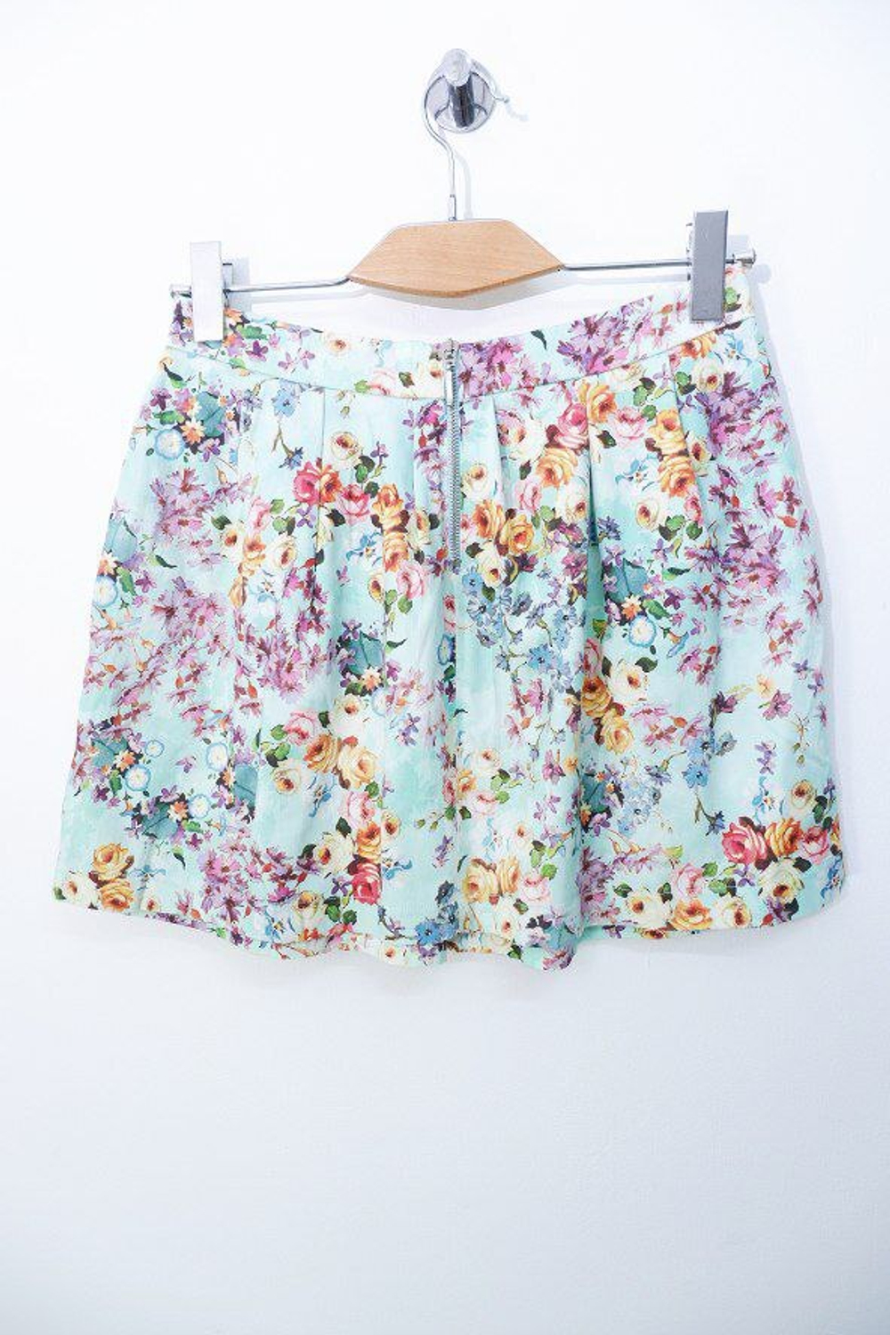 Юбка Stradivarius с цветочным принтом 44 размер, новая