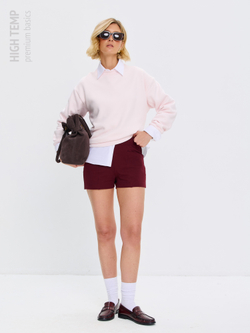 Экстра короткие шорты из футера