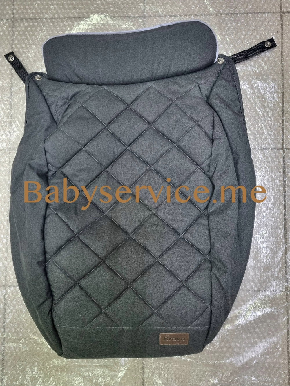 Чехол на ноги Carrello Bravo серый