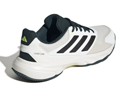 Теннисные кроссовки Adidas CourtJam Control 3 M Clay - off white/silver metallic/aurora ivy