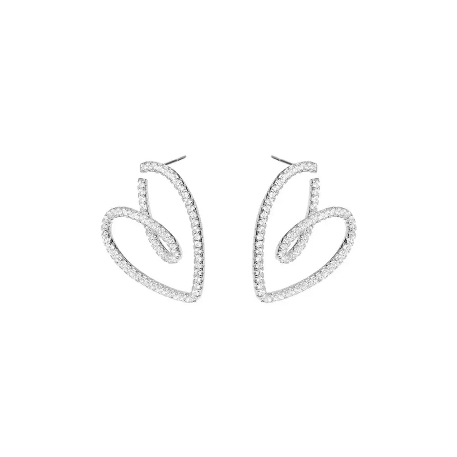 Серьги Amour Heart Earrings