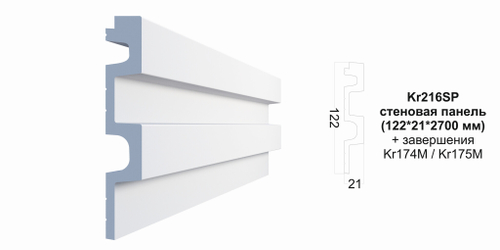 Декоративная панель Kr216SP/2.7
