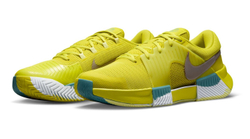 Мужские кроссовки теннисные Nike Zoom GP Challenge 1 Premium - желтый