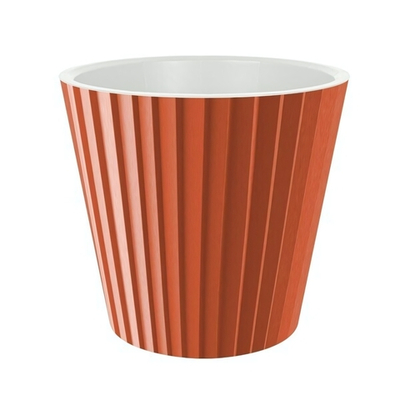 Горшок для цветов InGreen Sand D280мм, 10,5л c дренажной вставкой итальянский терракот