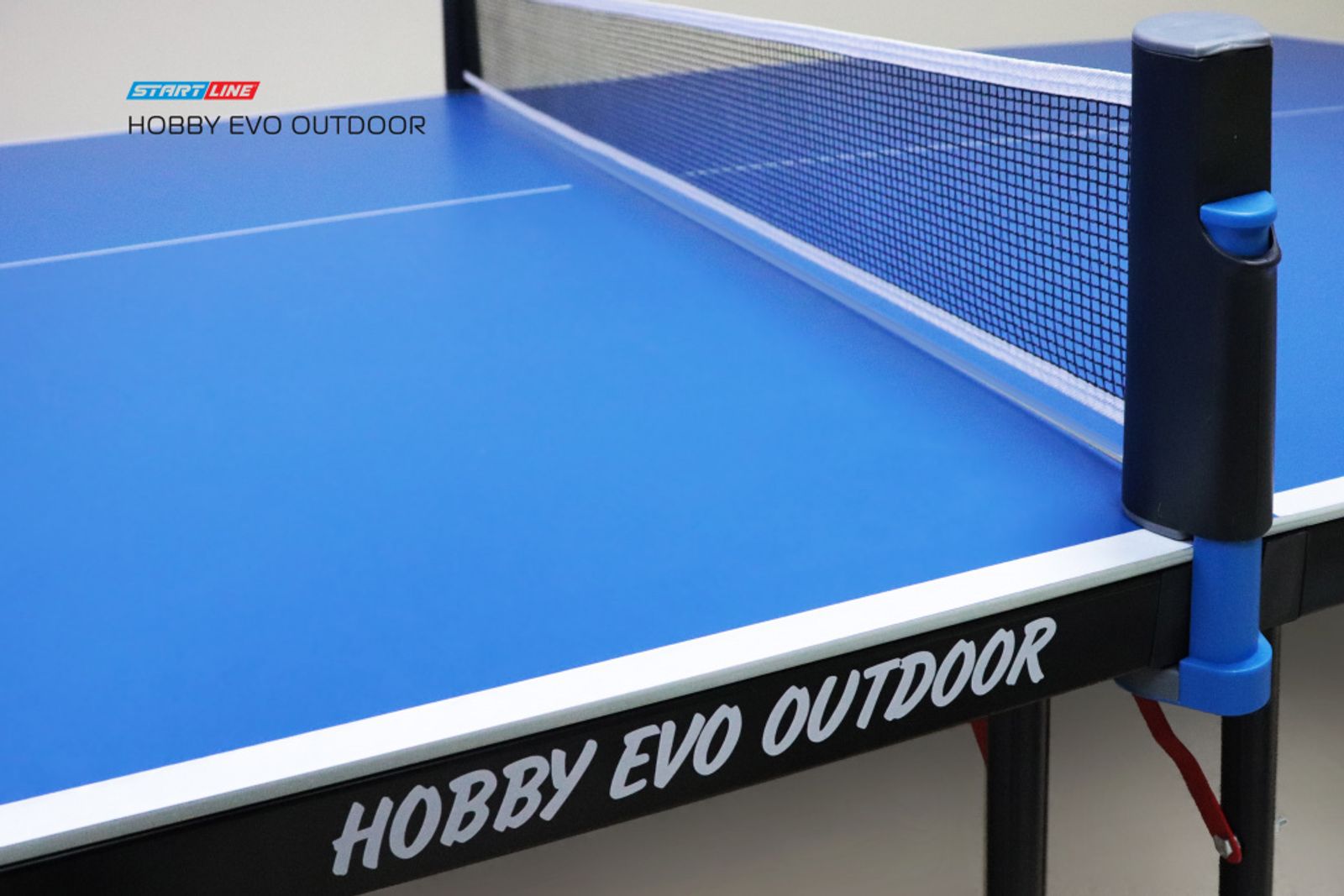 Стол теннисный Hobby EVO 4 Всепогодный Синий фото №4
