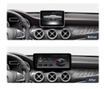 Магнитола для Mercedes-Benz CLA C117, X117 2016-2019 NTG 5.0 - FarCar MB1004 монитор 12.3" на Android 13, 8Гб+128Гб, CarPlay, 4G SIM-слот