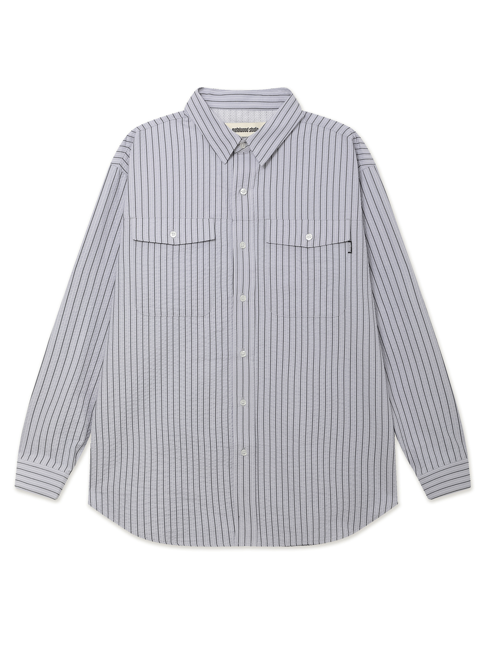 Мужская Рубашка Seersucker Fishing