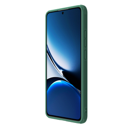 Чехол зеленого цвета (Dark Green) с защитной шторкой для камеры от Nillkin на Xiaomi Redmi Turbo 4, серия CamShield Pro Case