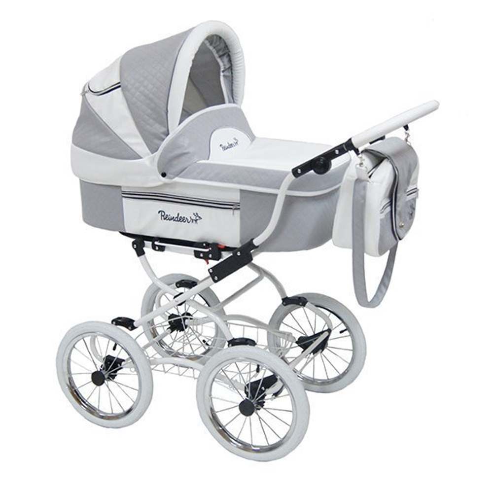 Детская коляска Reindeer Prestige Lily 3 в 1 (серый)