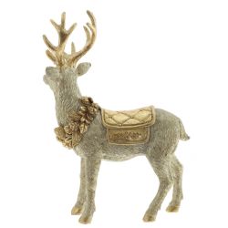 GAEM Фигурка декоративная "Олень", L14 W4 H21 см