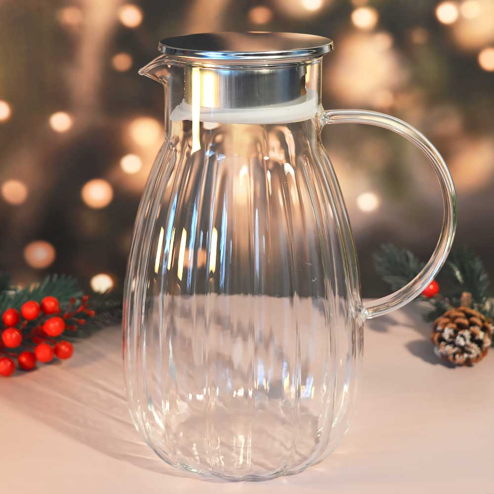 Кувшин с крышкой 1,8л, h22см, d8.5см, GPH-003