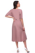 Платье БР-Леди Лаура (лиловая пудра)