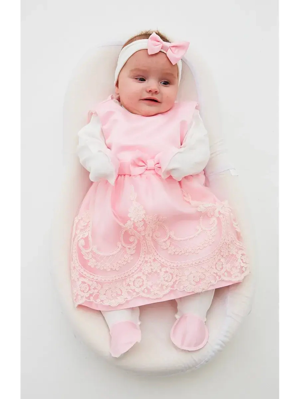 платье для новорожденной на выписку