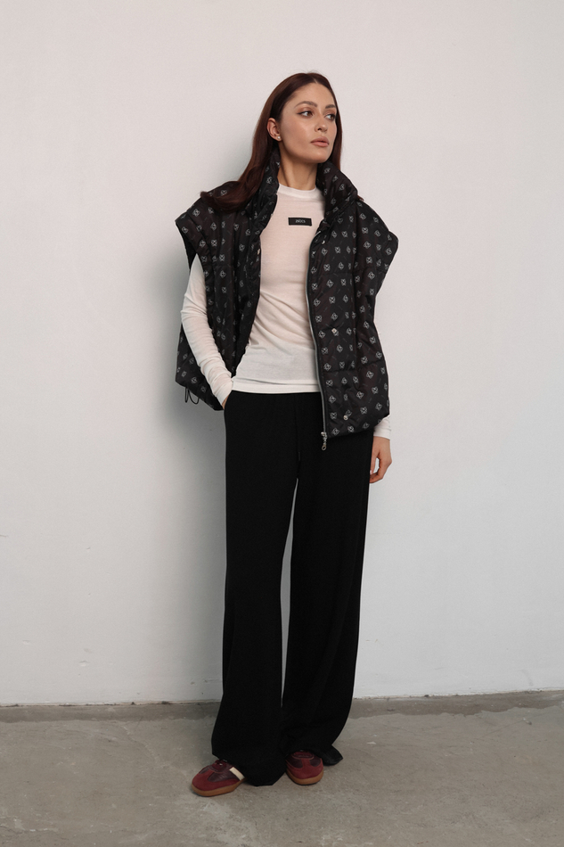 Куртка- трансформер черная