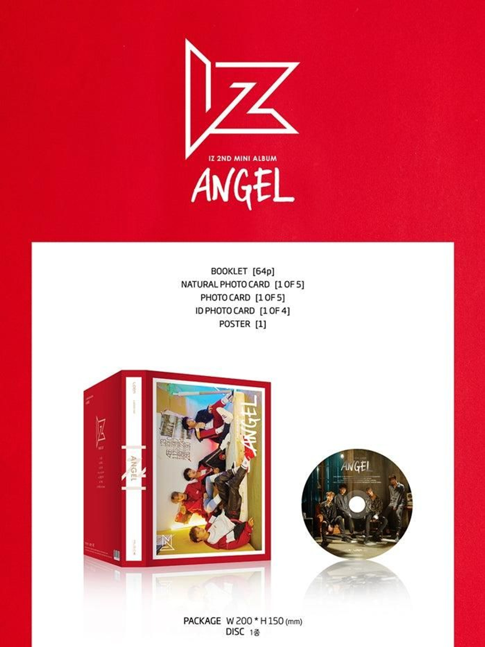 Альбом IZ - Angel 2nd Mini Album