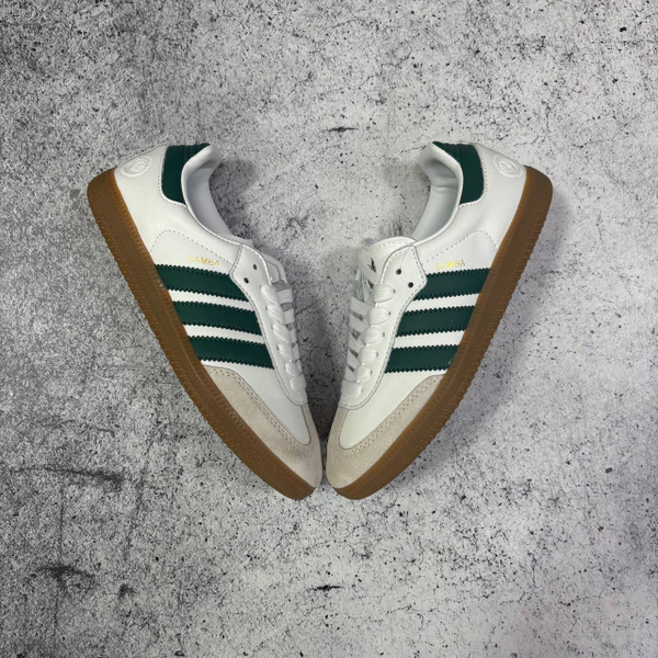 Кроссовки Adidas Samba white/green
