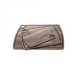 Доска разделочная c желобом 36х28см ComposeEat Fashion дуб мореный