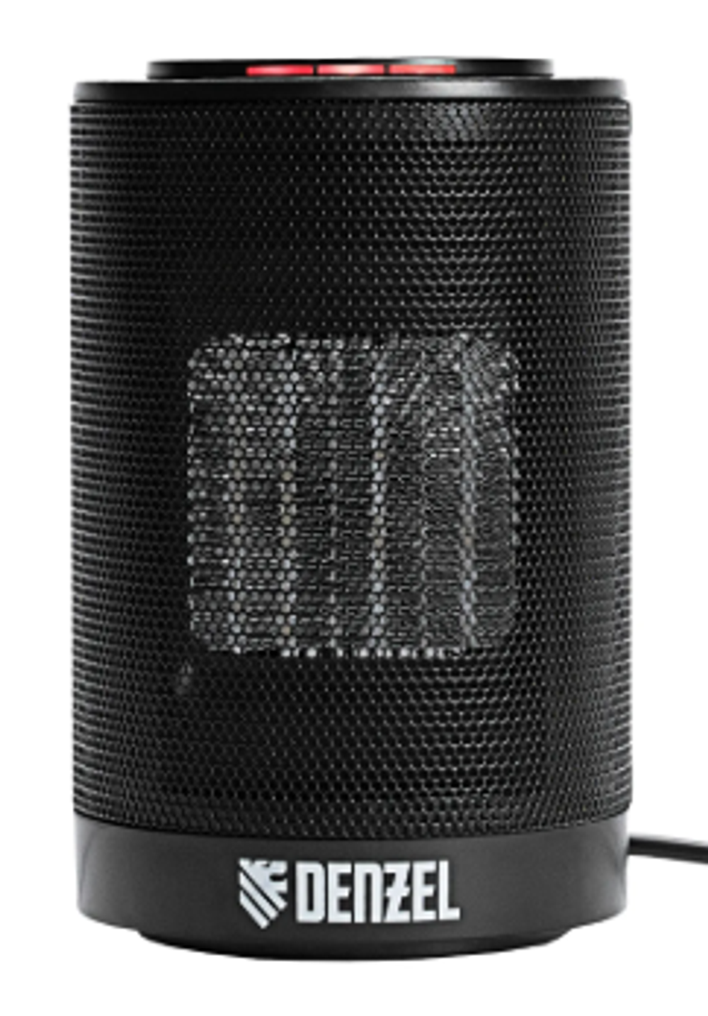 Тепловентилятор электрический керамический DTFC-1200, 3 режима, вентилятор, нагрев 600/1200 Вт Denzel