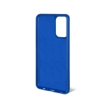 Силиконовый чехол с микрофиброй для Samsung Galaxy A32 blue DF