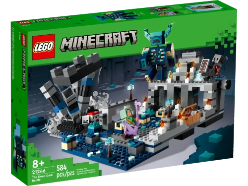 Конструктор LEGO Minecraft 21246 Глубокая Темная битва