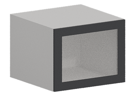 Кухня Модуль ШВГС 610 Вотан / Графит Софт