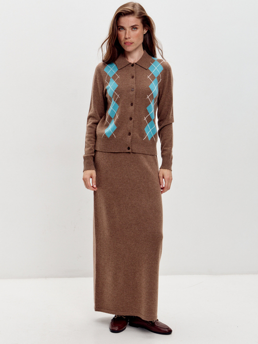 Кашемировая юбка