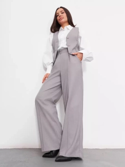 Брюки палаццо широкие классические