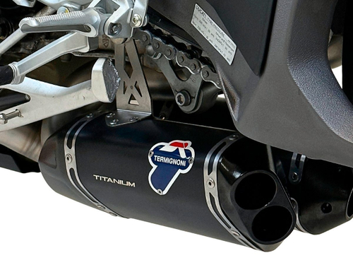 D23509440INA TERMIGNONI TITANIUM BLACK LOWER SLIP-ON SILENCER KIT (P V4, SF V4 2025)