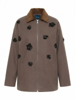 Парка FLOWER DEW, серый