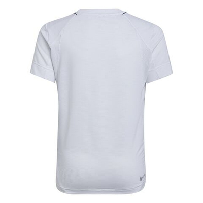 Футболка для мальчика теннисная Adidas Boys Club Tennis Tee - white/black