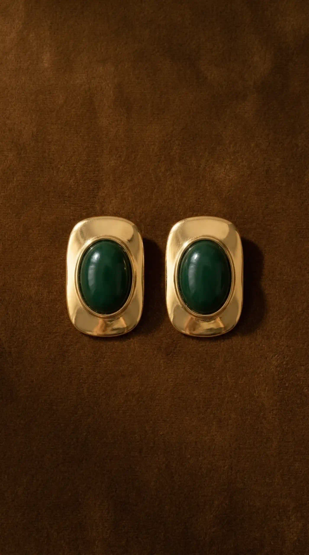 Серьги Грань, Золотые