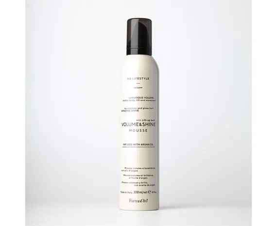 Мусс для придания объема и блеска сильной фиксации