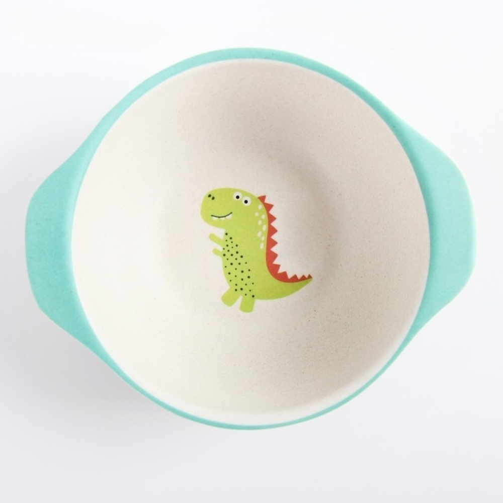 Миска детская из бамбука, цвет МИКС 4298756