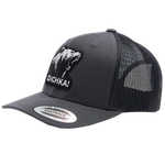 Бейсболка Narval Dichka! Roar Rawcut Black&White с сеткой 6P -