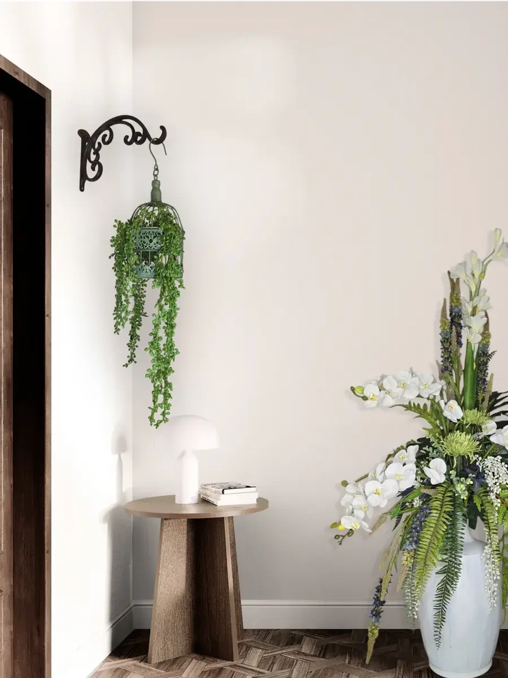 Держатель для кашпо уличный настенный