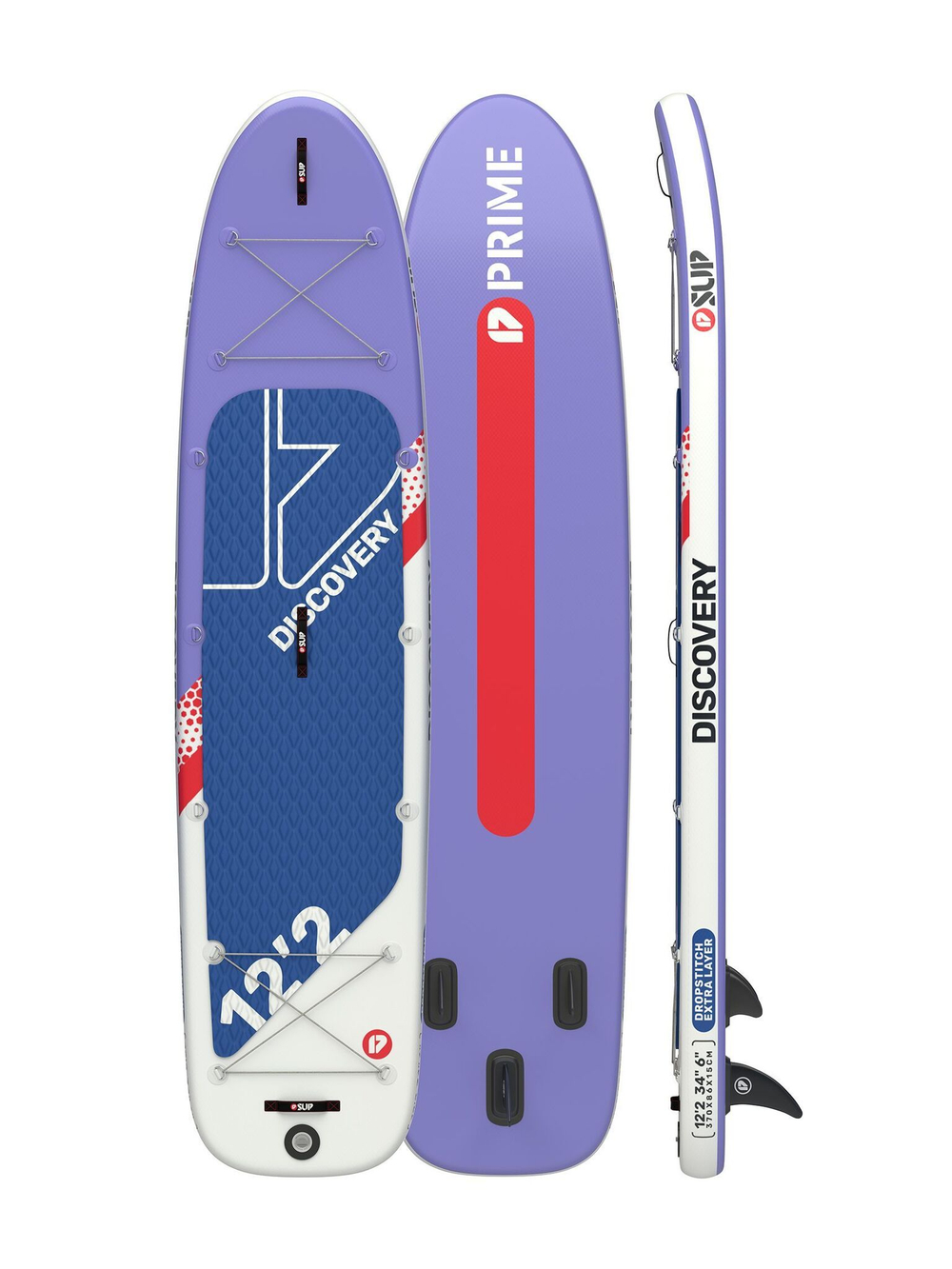 Сапборд PRIME 12'2*34"*6" DISCOVERY blue