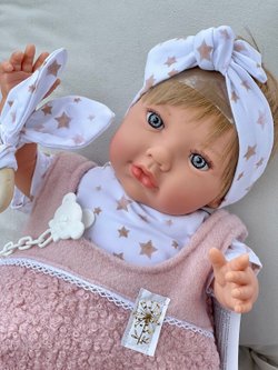 Кукла Marina and Pau 45cм Alina мягконабивная в пакете (M1145K)