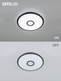 Citilux Старлайт Смарт CL703A35G RGB Умная люстра Венге