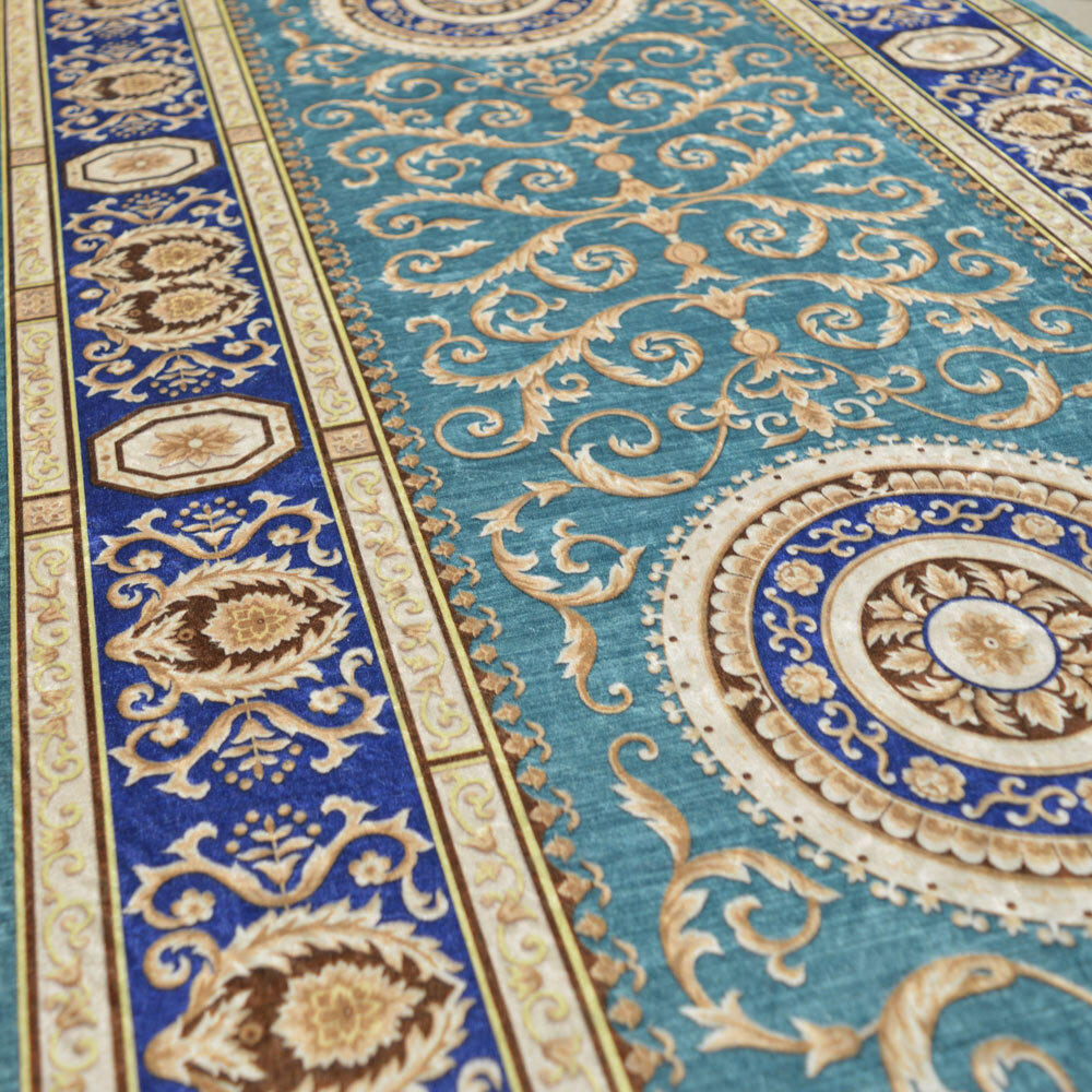 Коврик в рулоне 0,8*15м, основа войлок, полиэстер, гладкий